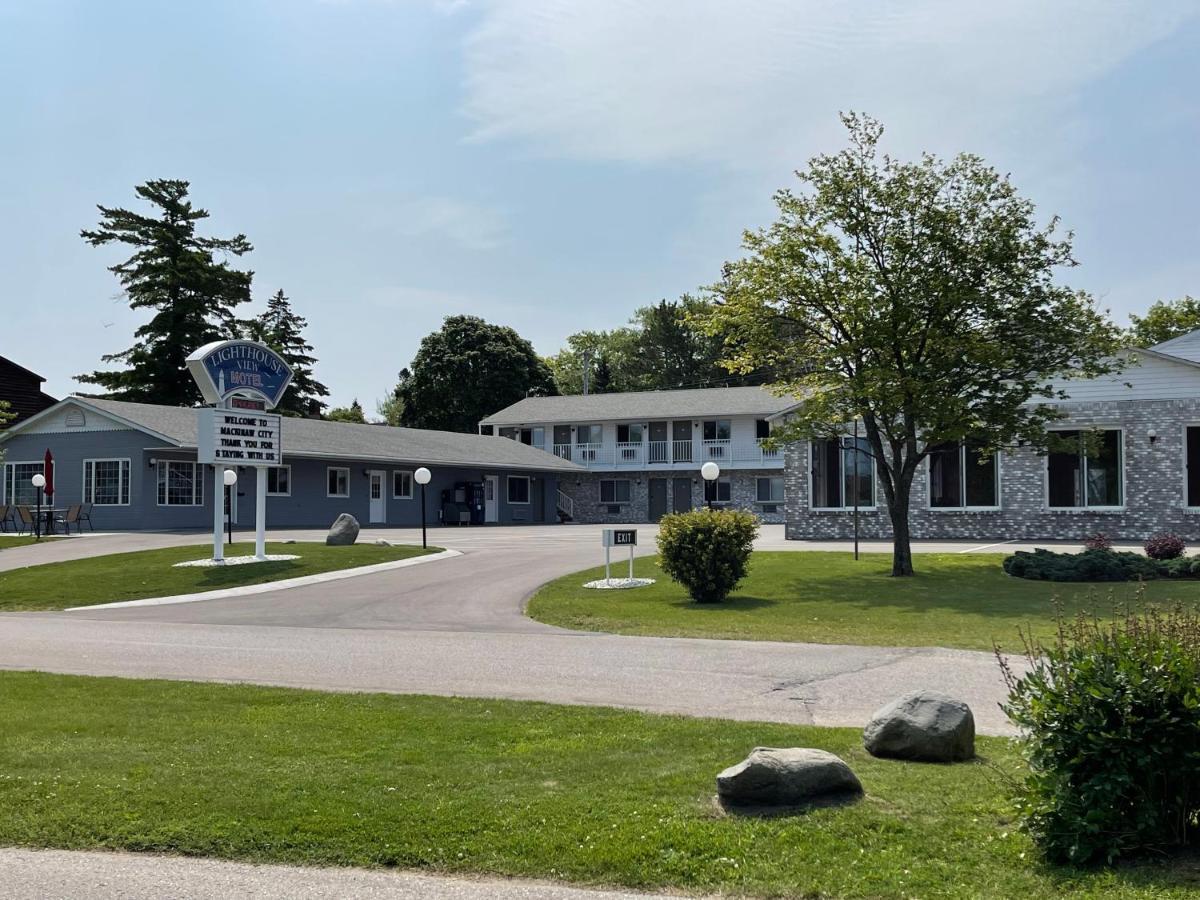 Lighthouse View Motel Mackinaw City Bagian luar foto